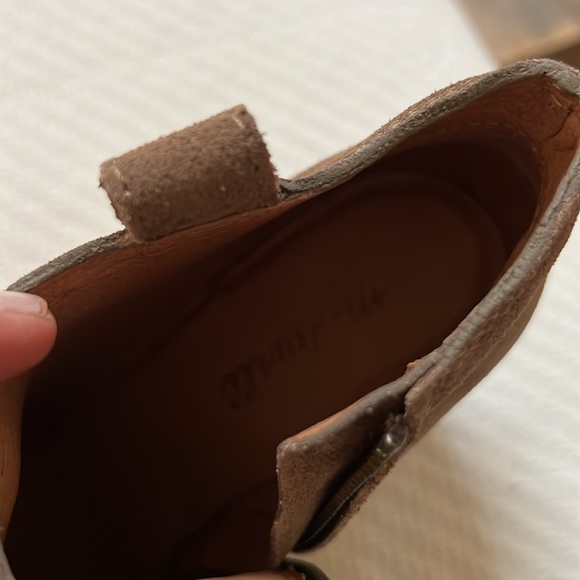 Madewell Billie boot in wet pebble suede size 7 - Picture 8 of 12